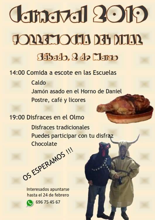 Torremocha del Pinar invita a celebrar el Carnaval a “su manera”