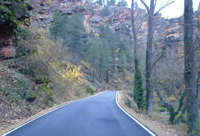 Reabierta al tráfico la carretera de la Virgen de la Hoz hasta Cuevas Labradas