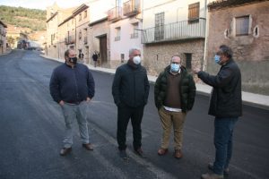 La Diputación ejecuta mejoras en varias calles de Molina de Aragón con una inversión de 257.700 €