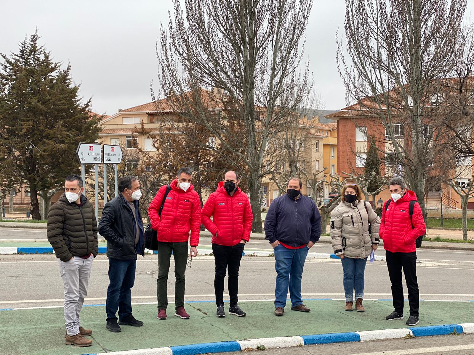 Molina avanza en la coordinación del operativo para el paso de la Vuelta España por la localidad